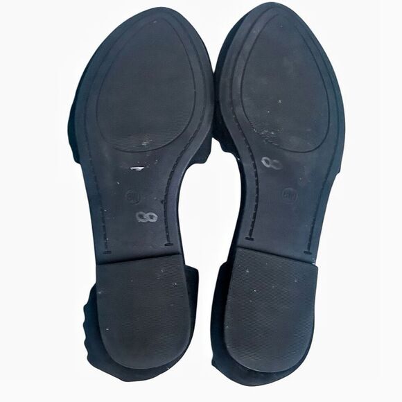 Torrid Black Pointed Toe Flats Size 10 - Picture 4 of 5